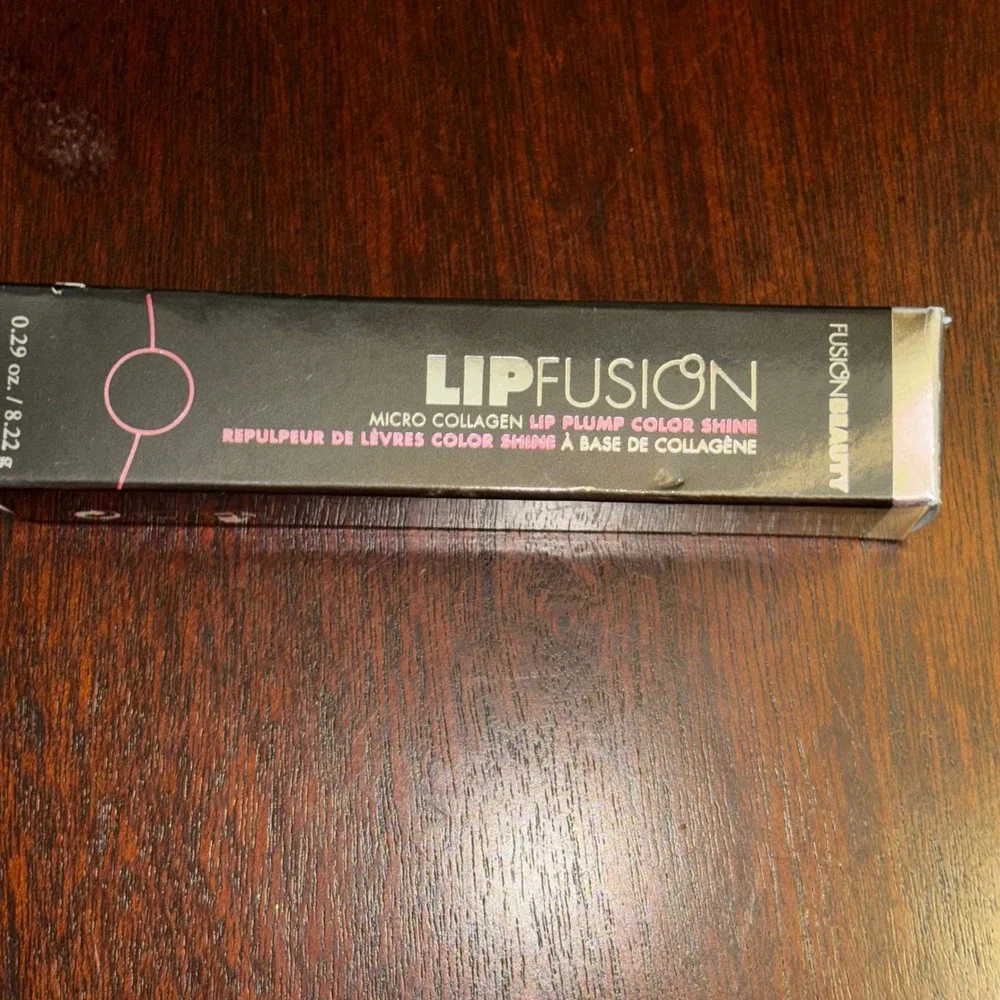 Fusion Beauty‎ LipFusion Micro Collagen Lip Plump Color Shine Purrr 0.29oz NIB